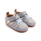 Old Soles Low Roller Baby Sneaker ~ Dusty Blue