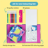 Tiger Tribe 3D Coloring Set ~ Rainbow Dreams