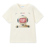 Mayoral Boys s/s Lenticular Robot T-shirt ~ Cream