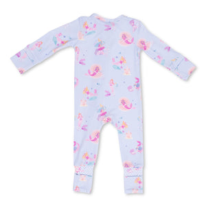 Angel Dear 2 Way Zipper Convertible Romper ~ Mermaid Princesses