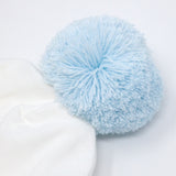 Oh Baby! Pom Hat ~ Cream/Sky Blue