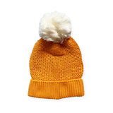 Estella Chunky Knit Baby Hat w/ Pom