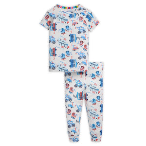 Magnetic Me Baby s/s Pj Set ~ I Wheel Survive