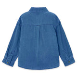 Mayoral Boys l/s Denim Button Down Shirt ~ Medium Wash