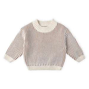 Quincy Mae Relaxed Chunky Knit Sweater & Pants Set ~ Gold