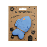 Petit Jour Paris Natural Rubber Teether & Bath Toy ~ Fish