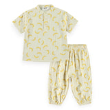 Molo Baby Ever Shirt & Serene Pants Set ~ Cute Bananas