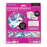 Mudpuppy Unicorn Magic Sticker Sparkle Poster Activity Kit