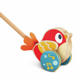 Hape Lilly Musical Push Along Toy