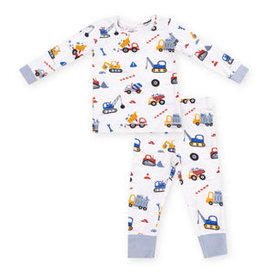 Angel Dear Baby l/s Pj Set ~ Crayon Construction