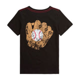 Appaman Boys Baseball Graphic s/s Tee ~ Black