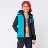 Appaman Boys Reversible Puffer Vest ~ Blue Jewel