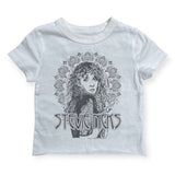 Rowdy Sprout Girls Stevie Nicks s/s Fitted Tee ~ Vintage White