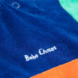 Bobo Choses Baby Color Block Terry Sweatshirt & Joggers Set ~ Blue Multi