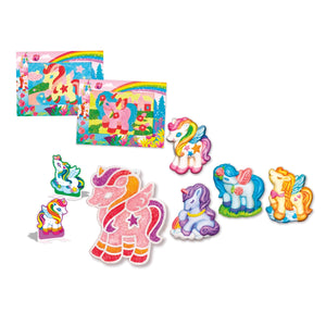 Toysmith My Magical Unicorns DIY Magnets Art Kit