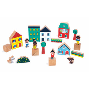 Janod Crossroads City Building Blocks