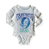 Rowdy Sprout Grateful Dead Moonlight l/s Onesie ~ Vintage White