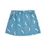 Bobo Choses Beneath The Moon Sweatshirt & Printed Skirt Set ~ Light Blue