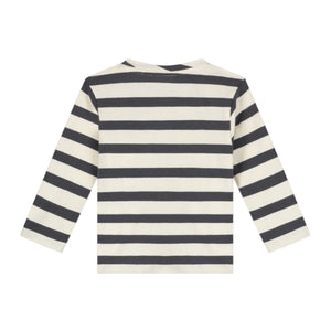 Babyface Baby Striped l/s Pocket T-Shirt ~ Antra