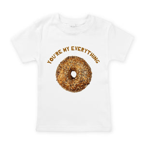 Spunky Stork You're My Everything Bagel Tee