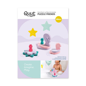 Quut Bath Puzzle Friends ~ Fairy Pond