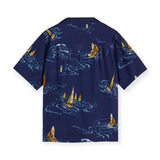Scotch & Soda Boys All-over Print s/s Shirt ~ Sailboats