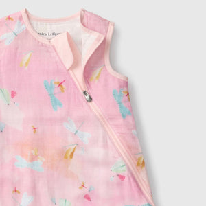 Loulou Lollipop Muslin Sleep Bag ~ Dancing Dragonflies