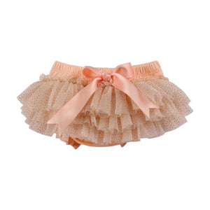 Sparkle Sisters Sparkle Tutu Bloomer ~ Peach