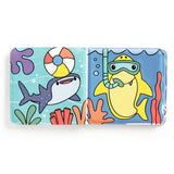 Mudpuppy Shark Splash! Color Magic Bath Book