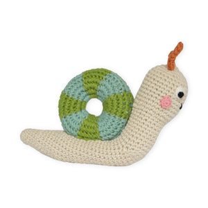 Blabla Knit Rattle ~ Snail