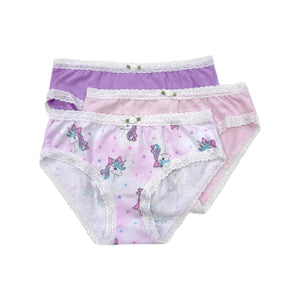 Esme Panties 3pk ~ Coquette Unicorn