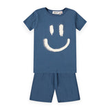 Molo Lou s/s Pajama Set ~ Best Blue