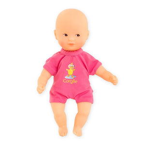 Corolle Mini Calin Bath Doll ~ Pink