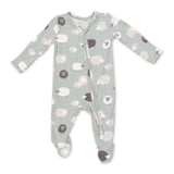Angel Dear 2 Way Zipper Footie ~ Black Sheep