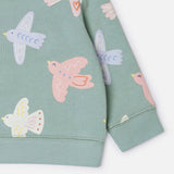 Stella McCartney Baby Girl Birds Tracksuit Set ~ Sage