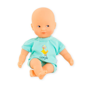 Corolle Mini Calin Bath Doll ~ Blue