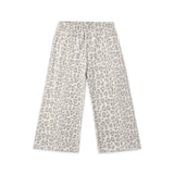 Rylee + Cru Baby Oversized Sweatshirt & Wide Leg Sweatpants Set ~ Blue Leopard/Natural