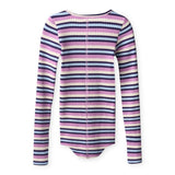 Molo Rochelle l/s Ribbed Top ~ Cosmic Stripe