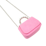Tiny Treats Metal Pearl Handle Handbag