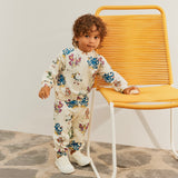 Molo Baby Disc Sweatshirt & Simeon Sweatpants Set ~ Rockin' Animals