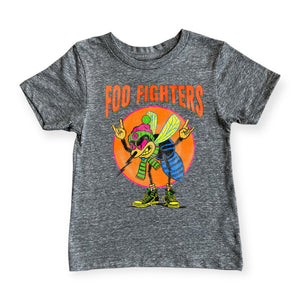 Rowdy Sprout Foo Fighters s/s Tee ~ Tri-Grey