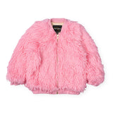 Rock Your Kid Pink Faux Fur Jacket