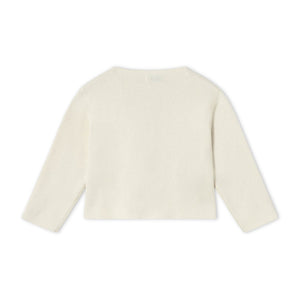 Mayoral Baby Girl Knit Cardigan w/ Bows ~ Bone