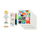 Petit Collage Fashion Designer Magnetic Play Set