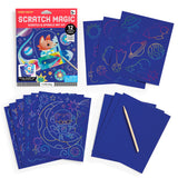 Mudpuppy Cosmic Galaxy Scratch Magic Scratch & Sparkle Art Kit