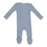 Angel Dear 2 Way Zipper Thermal Footie ~ Blue Blizzard
