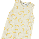 Molo Baby Forever Romper ~ Cute Bananas