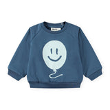 Molo Baby Disc Sweatshirt & Simeon Sweatpants Set ~ Calm Fjord