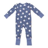 Angel Dear 2 Way Zipper Glow in the Dark Convertible Romper ~ Sports All Stars