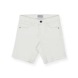 Mayoral Boys 5 Pocket Twill Shorts ~ White